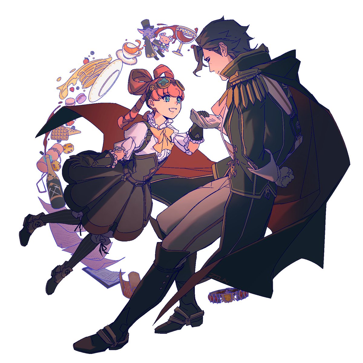 ZMlskr's tweet image. ケーキも大好き、君も大好き
#大逆転裁判 #TheGreatAceAttorney