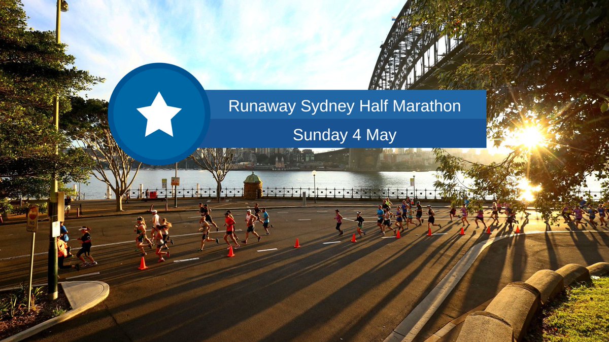 🎽 25k participants are expected in Sunday’s sold-out Runaway Sydney Half Marathon!

⛔Major road closures will be in place around the CBD, Barangaroo &amp; Pyrmont from 4am.

🚆🚍🚇Catch public transport
🛠️ Trackwork may affect your travel

Plan ahead at transportnsw.info/runaway-sydney…