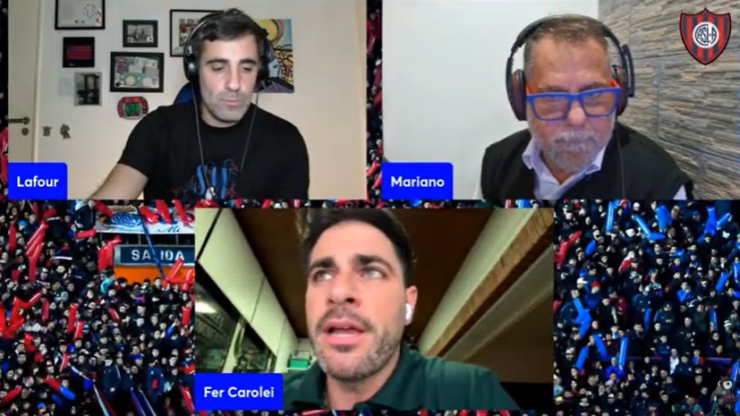 Viendo en diferido el <a href="/ManijaAzulgrana/">Manija Azulgrana</a> de ayer con tres cuervazos al aire <a href="/marianodlfuente/">Mariano de la Fuente</a> <a href="/PabloLafourcade/">Pablo Lafourcade</a> <a href="/FerCarolei/">Fer Carolei</a>