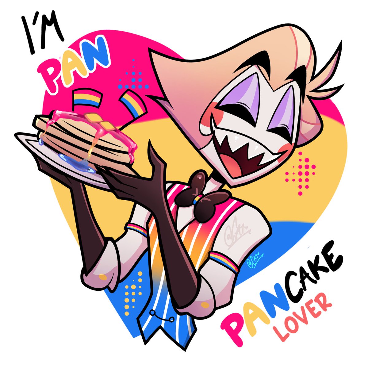 The king of 🩷💛 PRIDE 💛💙
#HazbinHotelLucifer #HazbinHotelFanart #LuciferMorningstar #LuciferHazbinHotel