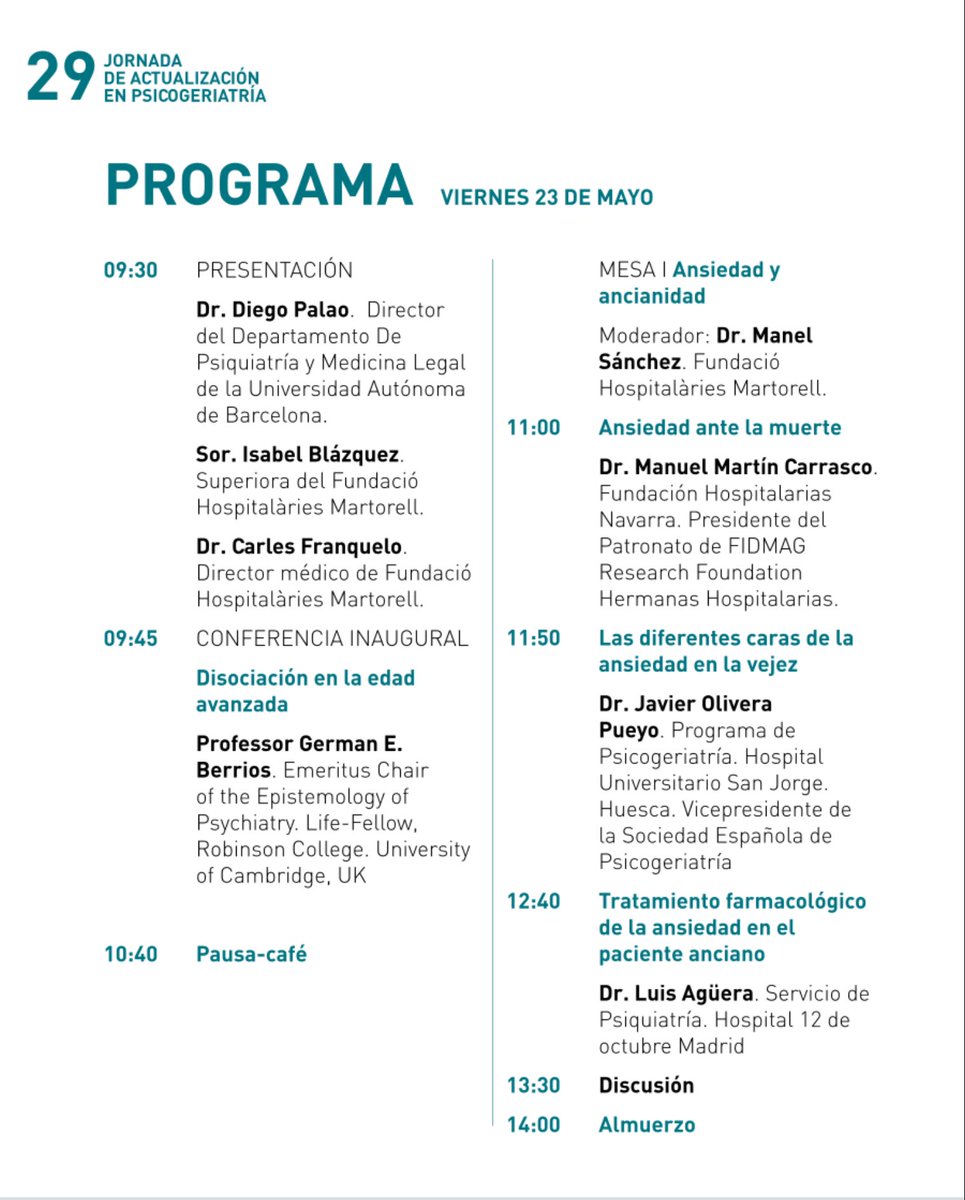 Sociedad Española de Psicogeriatría (SEPG) tweet media