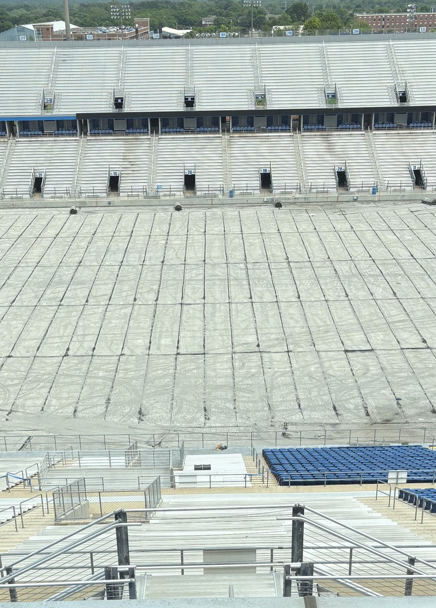 JohnPaulHelberg's tweet image. Big things are happening in the Boro. The SAPC (and SRM Concrete Club) is almost done and we have ripped up the old turf to bring in some new. 

Do you want to see the New and Improved MTSU? Of course you do what am I saying. 

Get Your Season Tickets Now!
☎️ 615-904-8082