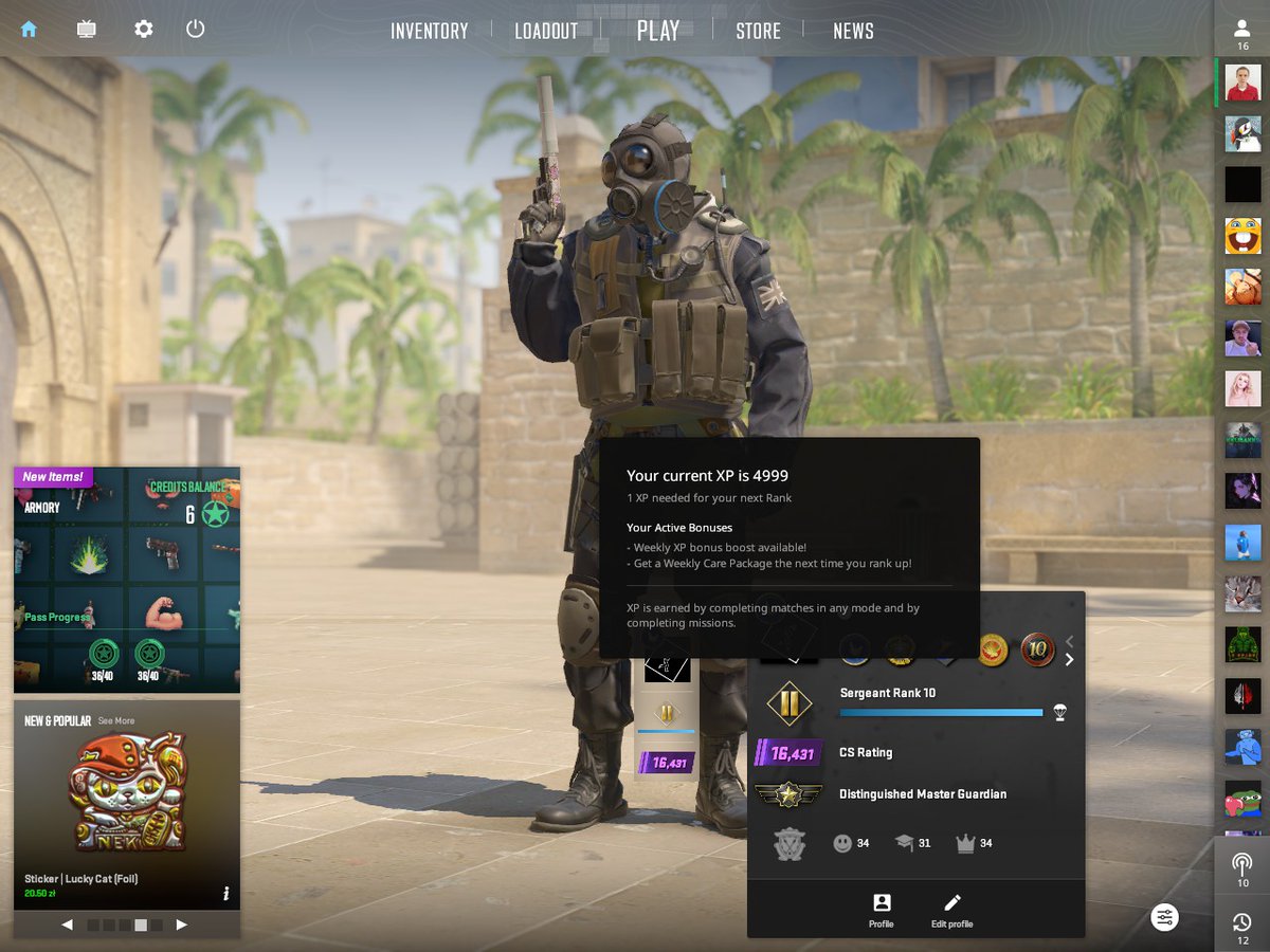 1 XP???? no way 😭