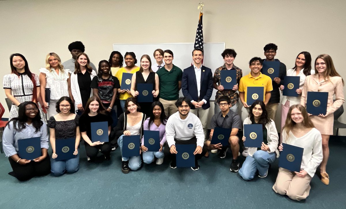 This weekend, we said goodbye to the inaugural class of our Youth Advisory Council — an incredible group of students who've spent the past year sharing their perspectives and guidance with me.

We're looking forward to welcoming a new round in the fall! Rising seniors can apply