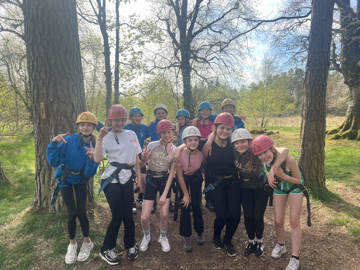 We’ve had a fab first day at Broomlee!🏕️ So impressed with Group 2 smashing it at the Leap of Faith… photos to follow📸