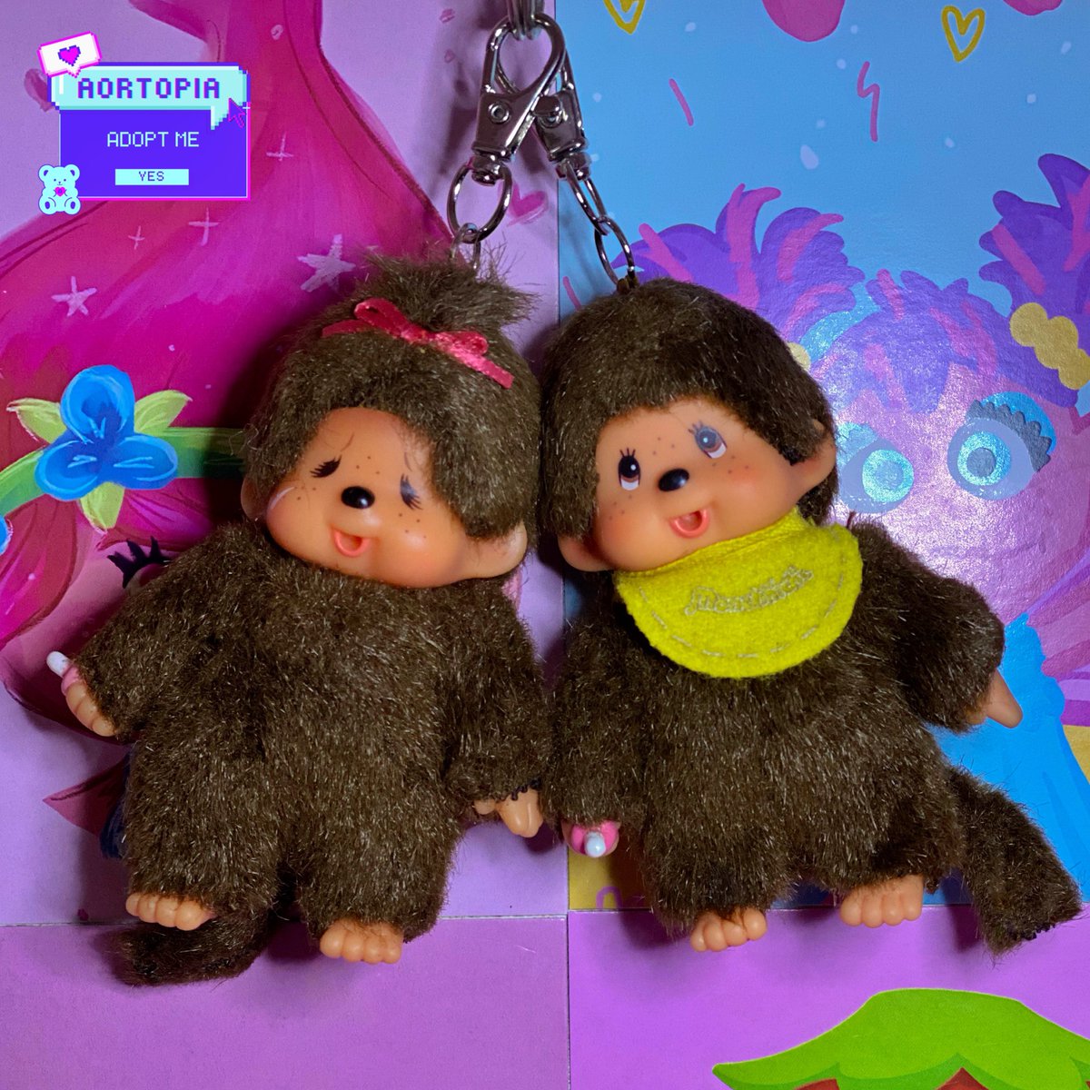 aortopia's tweet image. 𐙚｡⋆ wts | want to sell ౨ৎ˚⟡˖ ࣪     

rare mini monchhichi keychain
  ♡̷ ready ina, dom Pontianak
  ♡̷ id.shp.ee/1bKwxT5
  ♡̷ shopee vidio available
  ♡̷ spaylater available

🏷️ ganci boneka figure monchichi rubber doll keychain plushie plush bagcharm sekiguchi