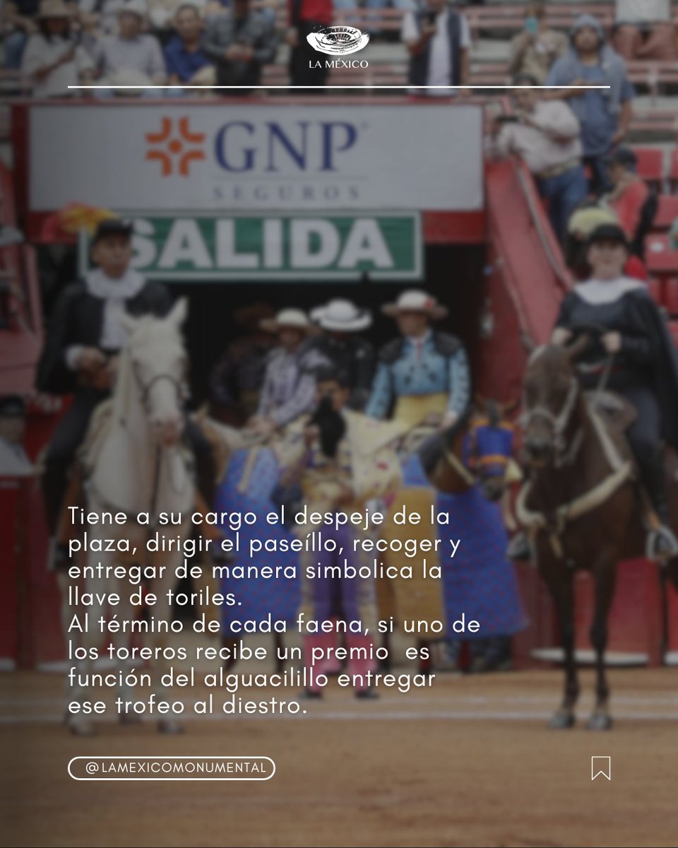 Tauro Medio:
Función de los Alguaciles.