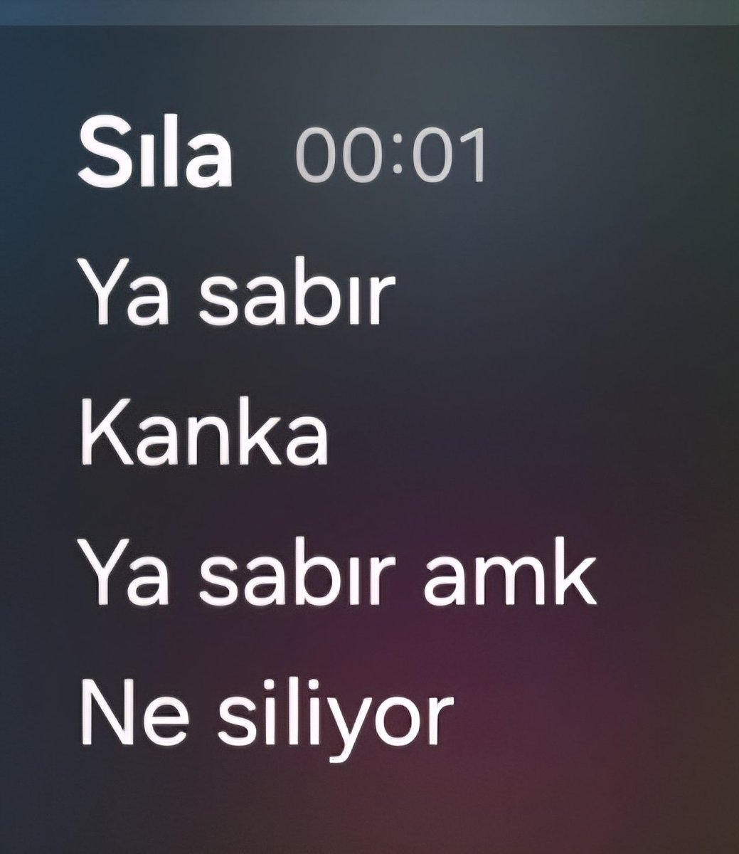 Benim tikim var 
İstediğim zmaan bakmazsan 
Silerim amk