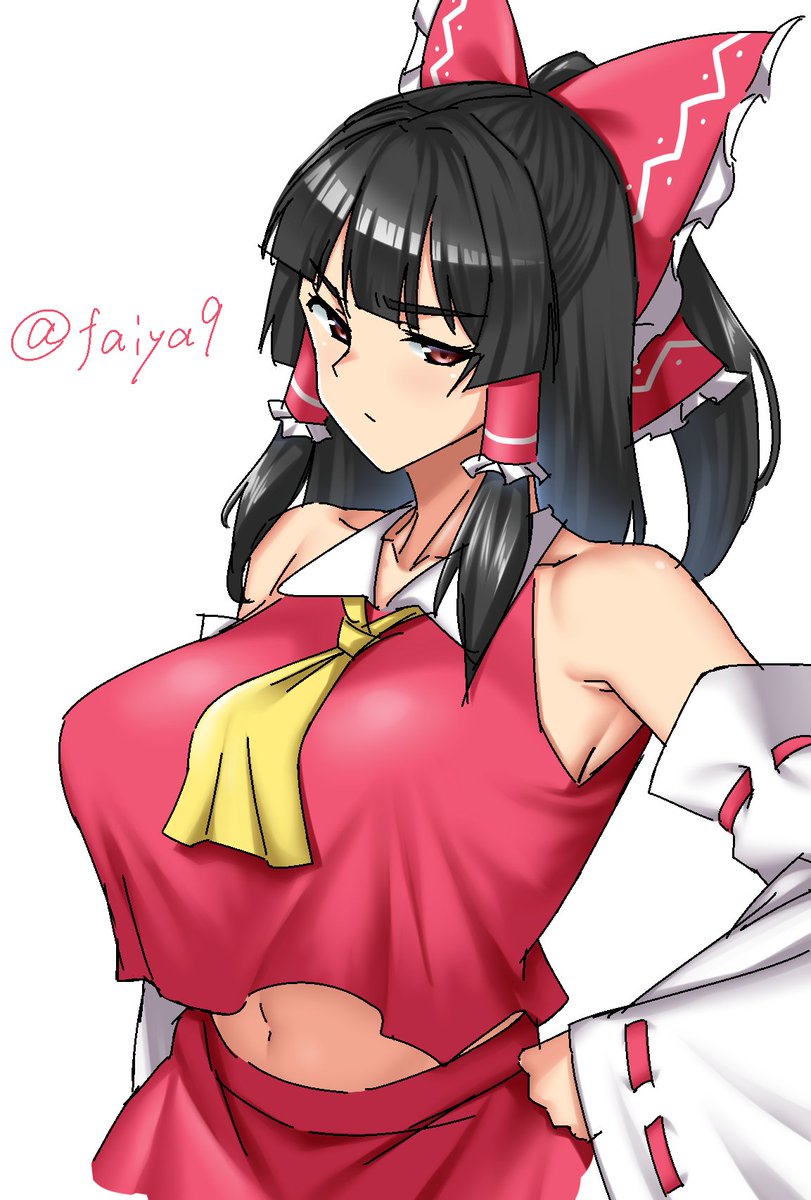 デカ霊夢を描いた男 