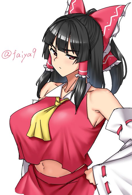 デカ霊夢を描いた男 