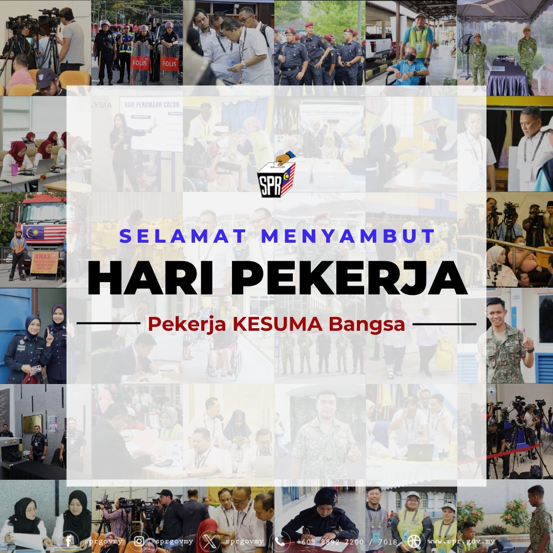 Selamat Menyambut Hari Pekerja!