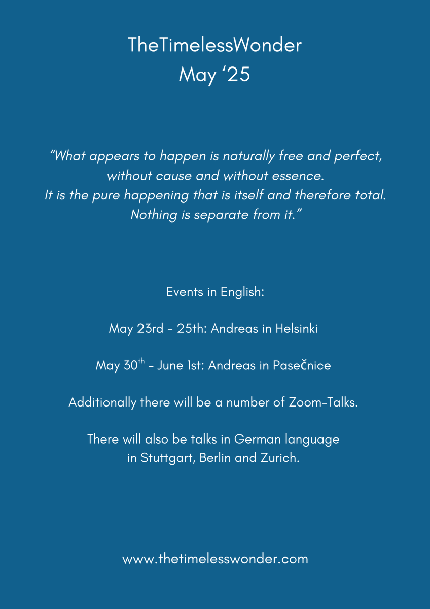 #thetimelesswonder #nonduality #liberation #awakening #enlightenment #freedom #love