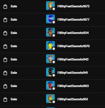 Nice sweep FFS!!!! 

All these are tickets in the running for <a href="/HalfxTiger/">halfxtiger.eth</a> legendary IRL sculpture!