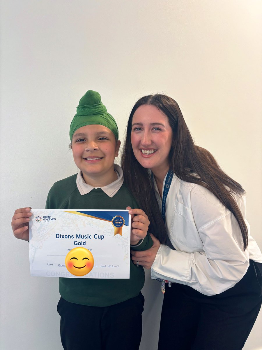 🥇Dixons Music Primary gets GOLD🥇 
Well done to our Y5 percussionisnt for receiving GOLD in the Dixons Music Cup. You’re extremely talented and we’re very proud🎵 #hardwork #joy <a href="/DixonsMP/">Dixons Music Primary</a> <a href="/DixonsAcademies/">Dixons Academies Trust</a>