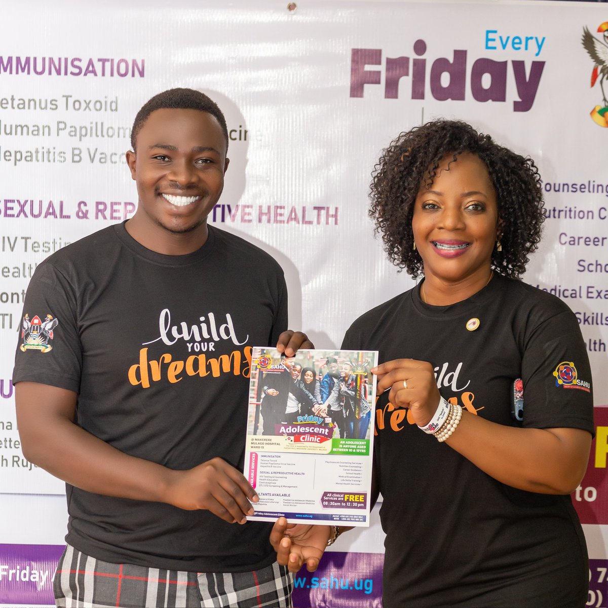 Kamara Daniel (@nutritionistkd) on Twitter photo Welcoming you to our #AdolescentClinic every Friday 9am to 3pm, in Mulago National Referral Hospital, with Specialists like <a href="/SabrinaKitaka/">Sabrina Kitaka</a> passionate about Young people and Adolescents, you will receive comprehensive package.
#AdolescentsHealth | #NutritionistKD
<a href="/UCL_RheumAYA/">UCL Rheumatology for Adolescents and Young Adults</a> Welcoming you to our #AdolescentClinic every Friday 9am to 3pm, in Mulago National Referral Hospital, with Specialists like <a href="/SabrinaKitaka/">Sabrina Kitaka</a> passionate about Young people and Adolescents, you will receive comprehensive package.
#AdolescentsHealth | #NutritionistKD
<a href="/UCL_RheumAYA/">UCL Rheumatology for Adolescents and Young Adults</a>