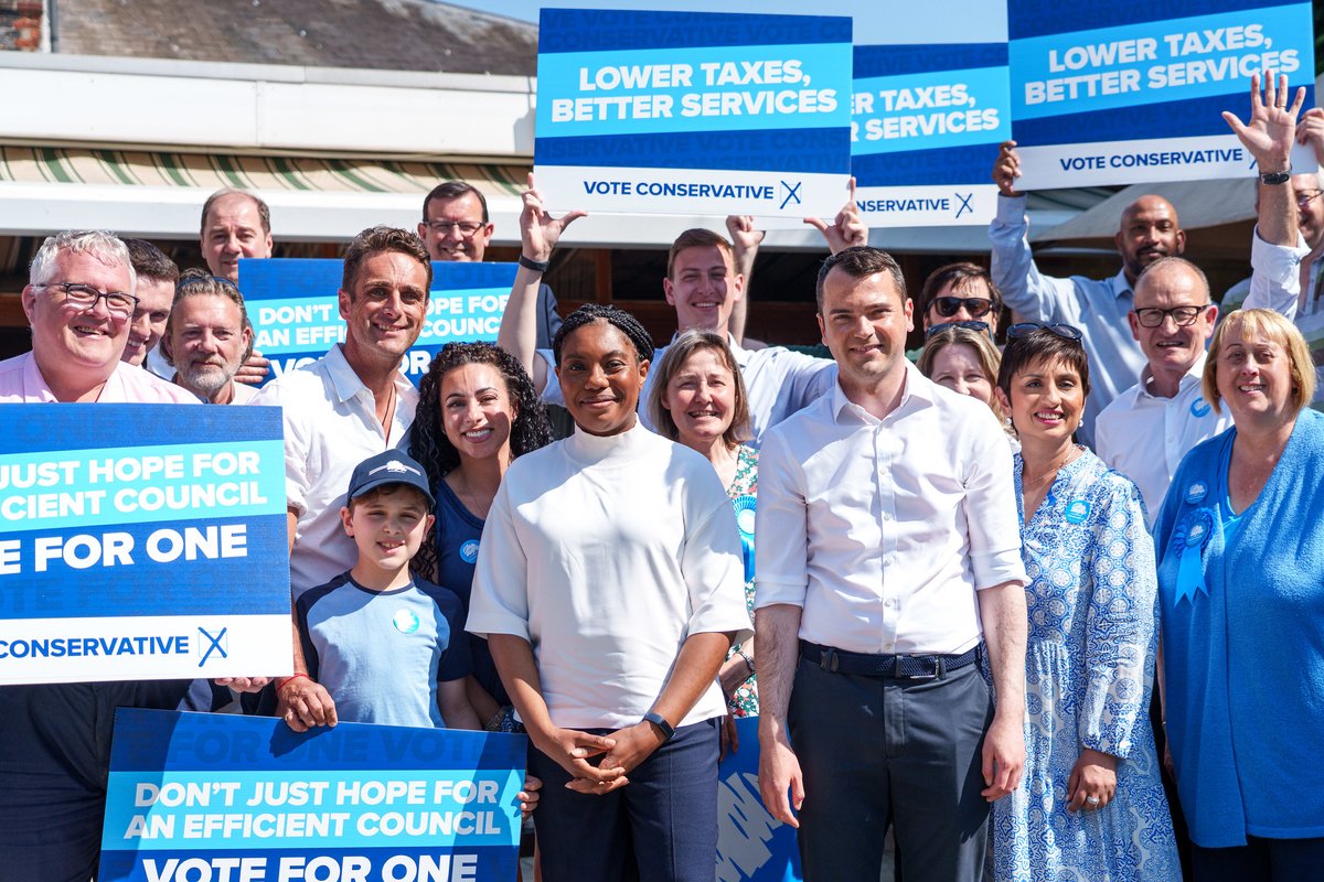 These elections aren't an opinion poll. 

Tomorrow you will choose who runs the services closest to you - who empties your bins, fills your potholes, and sets your council tax. 

Only the Conservatives will deliver better services for lower tax.