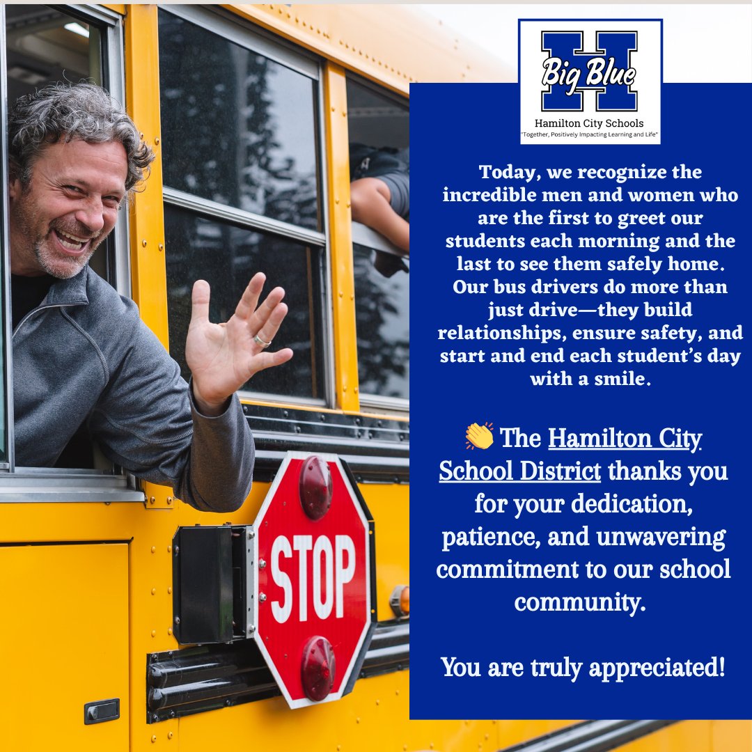 🚍 Happy School Bus Driver Appreciation Day! 🚌
