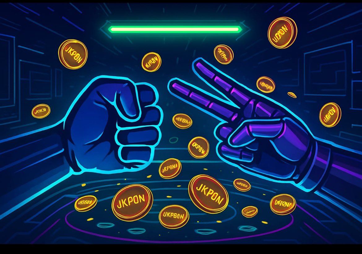 🚀Jankenpon ($JKPON) na Solana! Já disponível Compre, segure e aproveite o potencial de valorização!
 🔜Em breve: lançamento do JOKENPONGAME— ganhe jogando!

 💥 
Contrato JKPON: nARzgEjhy8k9AYUML1nhw4HQjBZh1AqEjkK42aJK3qK