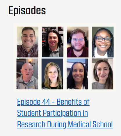 NYITCOMResearch's tweet photo. "Benefits of Student Participation in Research During Medical School"
- The Scope #Podcast @NYITCOMDO #NYITCOMResearch
https://t.co/psZtCSyAPp https://t.co/I3KASMSxRv