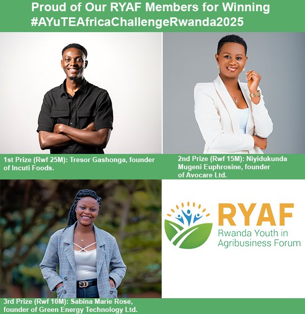 Rafiki GATSINZI (@rafikigatsinzi) on Twitter photo We did it. <a href="/incutifoods/">Incuti Foods-Africaโs Best hot sauce</a> is the WINNER of the #AYuTeAfricaChallengeRwanda2025!
This is just the beginning. We're fired up to elevate Rwandaโs chilli sector to global heights, create jobs for youth, and empower farmers with a sustainable market.
The future is hot โ and itโs ours! We did it. <a href="/incutifoods/">Incuti Foods-Africaโs Best hot sauce</a> is the WINNER of the #AYuTeAfricaChallengeRwanda2025!
This is just the beginning. We're fired up to elevate Rwandaโs chilli sector to global heights, create jobs for youth, and empower farmers with a sustainable market.
The future is hot โ and itโs ours!