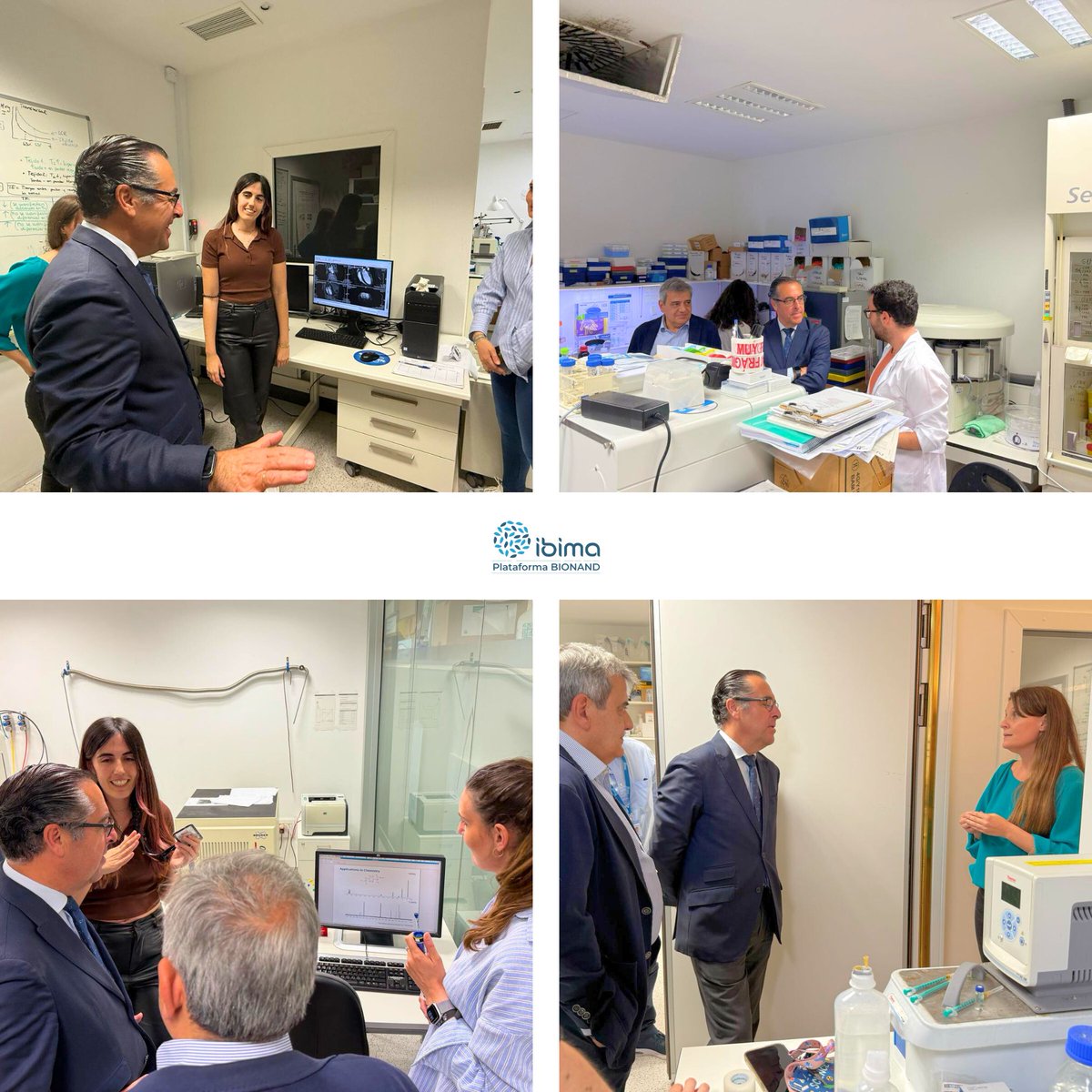 IBIMA Plataforma BIONAND (@_ibima) on Twitter photo Visita del delegado territorial de Educación en Málaga, <a href="/Miguel_Briones_/">Miguel Briones</a> , a nuestras instalaciones. Un placer compartir el trabajo que desarrollamos en investigación e innovación. ¡Gracias por la visita!
<a href="/educacionmlg/">Desarrollo Educativo Málaga</a> <a href="/genomics_ibima/">Unidad de Genomica (ECAI)</a>
<a href="/umadivulga/">UMA Divulga</a> <a href="/InfoUMA/">Universidad de Málaga</a> <a href="/DrTinahones/">Francisco Tinahones</a> Visita del delegado territorial de Educación en Málaga, <a href="/Miguel_Briones_/">Miguel Briones</a> , a nuestras instalaciones. Un placer compartir el trabajo que desarrollamos en investigación e innovación. ¡Gracias por la visita!
<a href="/educacionmlg/">Desarrollo Educativo Málaga</a> <a href="/genomics_ibima/">Unidad de Genomica (ECAI)</a>
<a href="/umadivulga/">UMA Divulga</a> <a href="/InfoUMA/">Universidad de Málaga</a> <a href="/DrTinahones/">Francisco Tinahones</a>