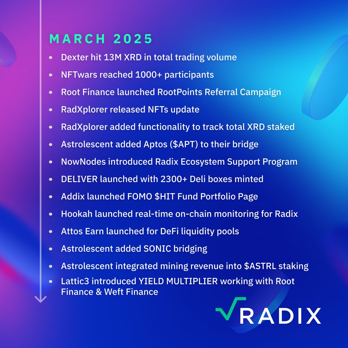 Radix - Radically Different DeFi tweet media