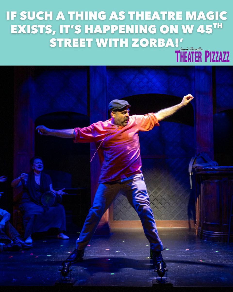 J2SpotlightNYC (@j2spotlightnyc) on Twitter photo “If such a thing as theatre magic exists, it’s happening on W 45th Street with Zorba!”
-Ron Fassler, <a href="/TheaterPizzazz/">TheaterPizzazz</a>
You have FOUR more chance this week to catch this magnificent revival! onthestage.tickets/show/the-j2-sp… “If such a thing as theatre magic exists, it’s happening on W 45th Street with Zorba!”
-Ron Fassler, <a href="/TheaterPizzazz/">TheaterPizzazz</a>
You have FOUR more chance this week to catch this magnificent revival! onthestage.tickets/show/the-j2-sp…