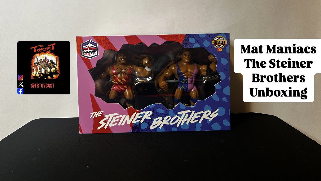 New Unboxing Video!

Today it’s the Mat Maniacs Steiner Brothers from The Nerd Closet!
I love the style of these figures! Definitely a fun line!

youtu.be/NNIsHxgryhQ?si…