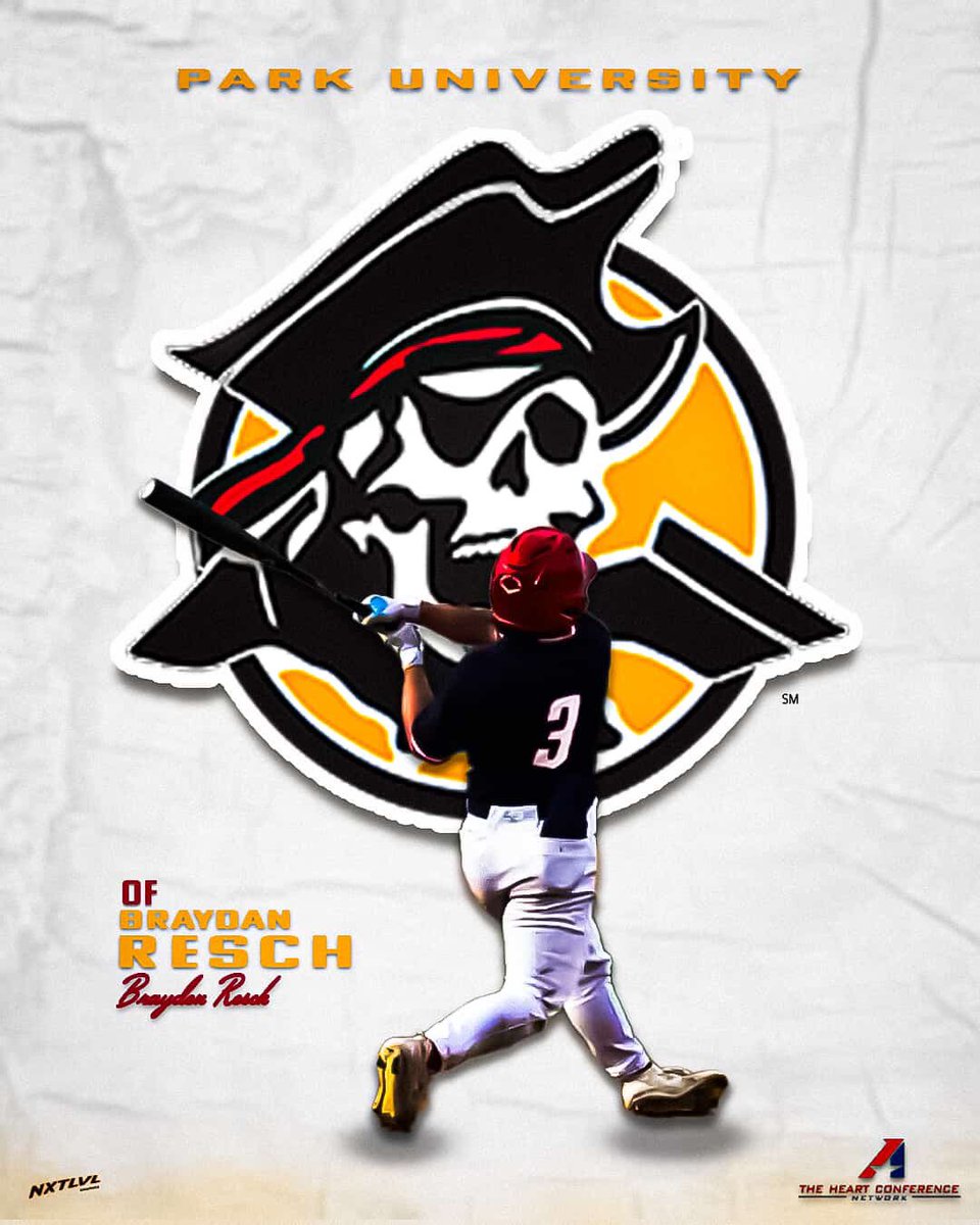 Braydan Resch (@braydan_15) on Twitter photo I’m blessed and excited to announce my commitment to Park University to further my baseball and academic career. I would like to thank my family, coaches, and teammates on helping me get to where I am today. <a href="/ParkUBaseball1/">Park University Pirates Baseball</a> I’m blessed and excited to announce my commitment to Park University to further my baseball and academic career. I would like to thank my family, coaches, and teammates on helping me get to where I am today. <a href="/ParkUBaseball1/">Park University Pirates Baseball</a>