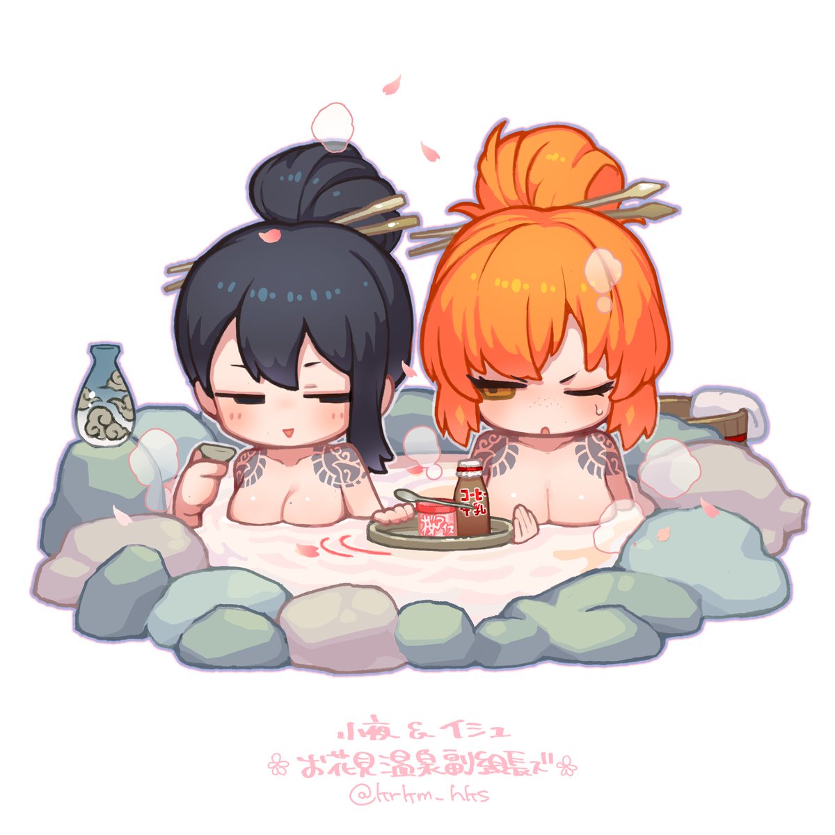 krkm_hks's tweet image. 花見温泉♨️小夜+イシュ

すみません絶対忘れたらいけないもの忘れてたのであげ直しです…