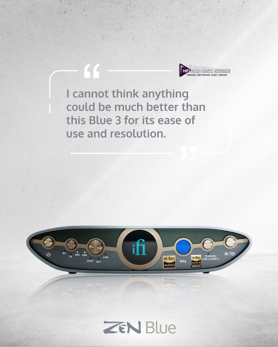 Seeking effortless convenience without compromising on sound? Say hello to the ultimate Bluetooth device, the ZEN Blue 3 🤩🙌

But don't just take our word for it - swipe to see what everyone else is saying!

#bluetooth #wirelessaudio #desktop #audiolover #ifiaudio #musiclovers