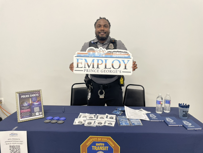 The doors are NOW OPEN for the public session of Apprenticeship Fest 2025!

Head to the Building Trades Center (4700 Boston Way, Lanham, MD 20706) and discover real career opportunities waiting for YOU.

We’re here until 4pm! Meet top apprenticeship providers, get inspired, and