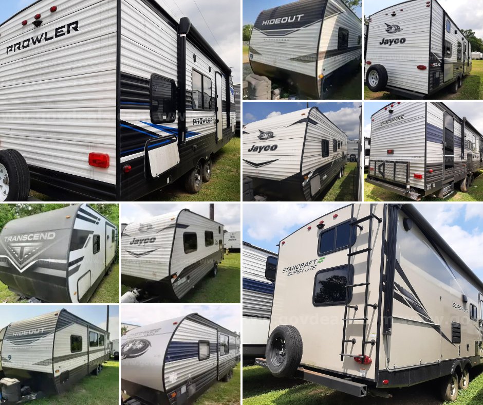 Explore a world of adventure with our amazing selection of travel trailers! 🏕️✨ 🚐💨

Ends: 5/13
Location: Baker, Louisiana

See them here! 👉hubs.ly/Q03ksbyJ0