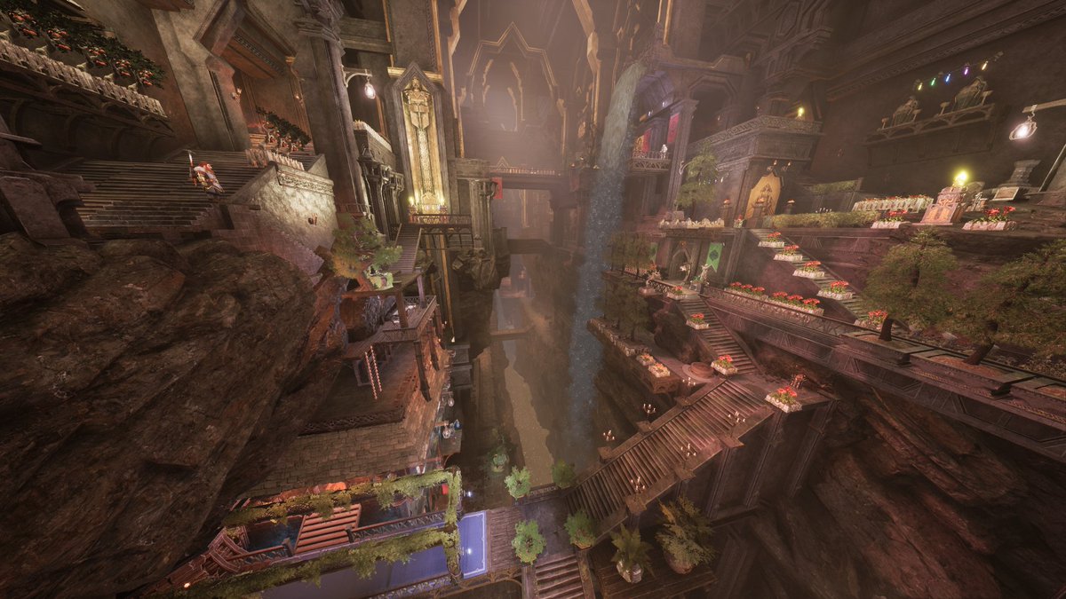 ✨Community Creations✨
Discord member Hal shared a screenshot of the greens they’ve added around their base 🌳
💚We love seeing what they’ve done with the space!💚
#ReturntoMoria #TheLordoftheRings
