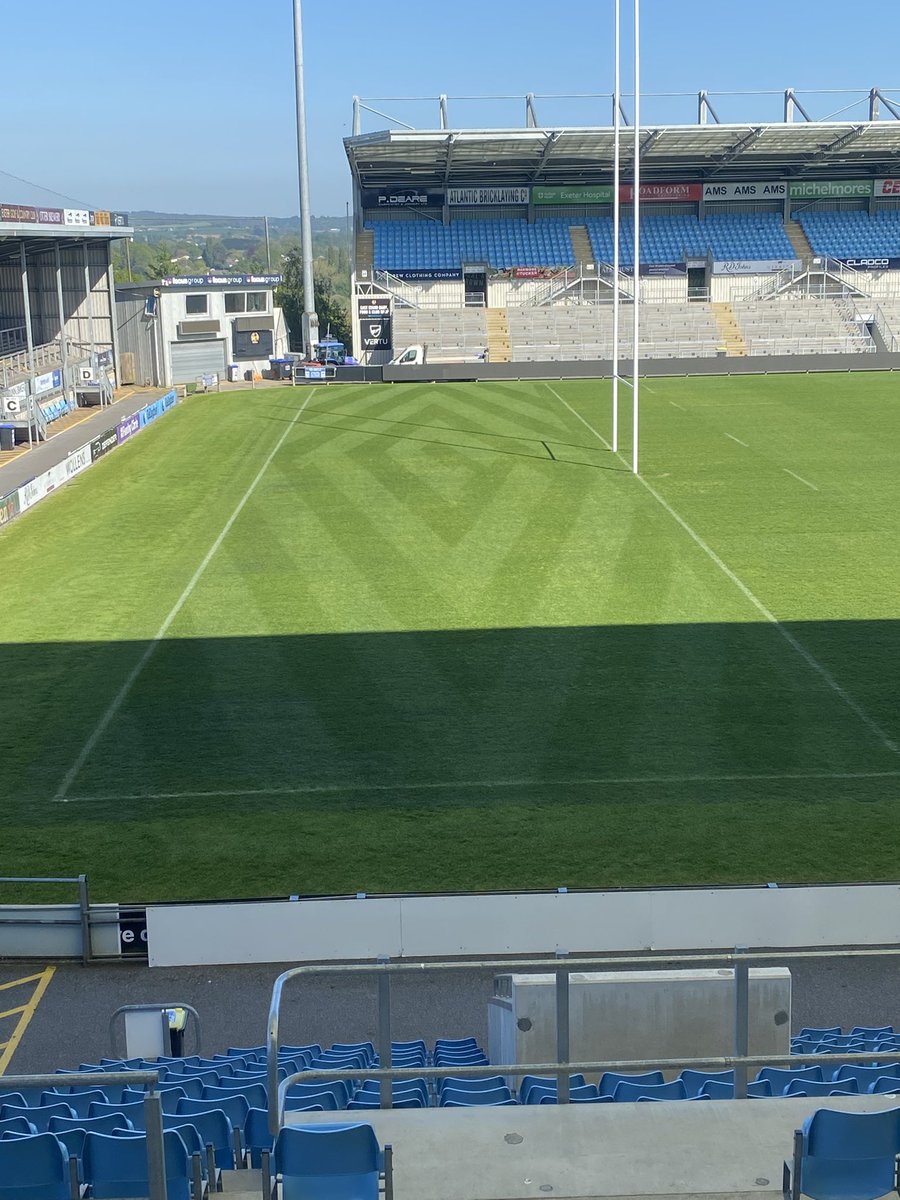 Got a little creative with the deadball area today 🤣🤦‍♂️