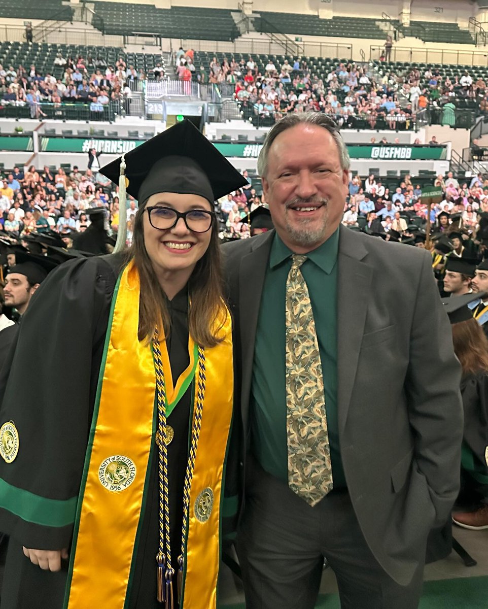 As we get ready to celebrate our Spring 2025 grads, meet the name readers of #USF’s commencement ceremonies!🤘🎓

For Travis Bell, Wayne Garcia, and Mark Schreiner, the high-pressure job is a blend of humorous, embarrassing, and joyful moments.

“It’s the most terrifying thing I