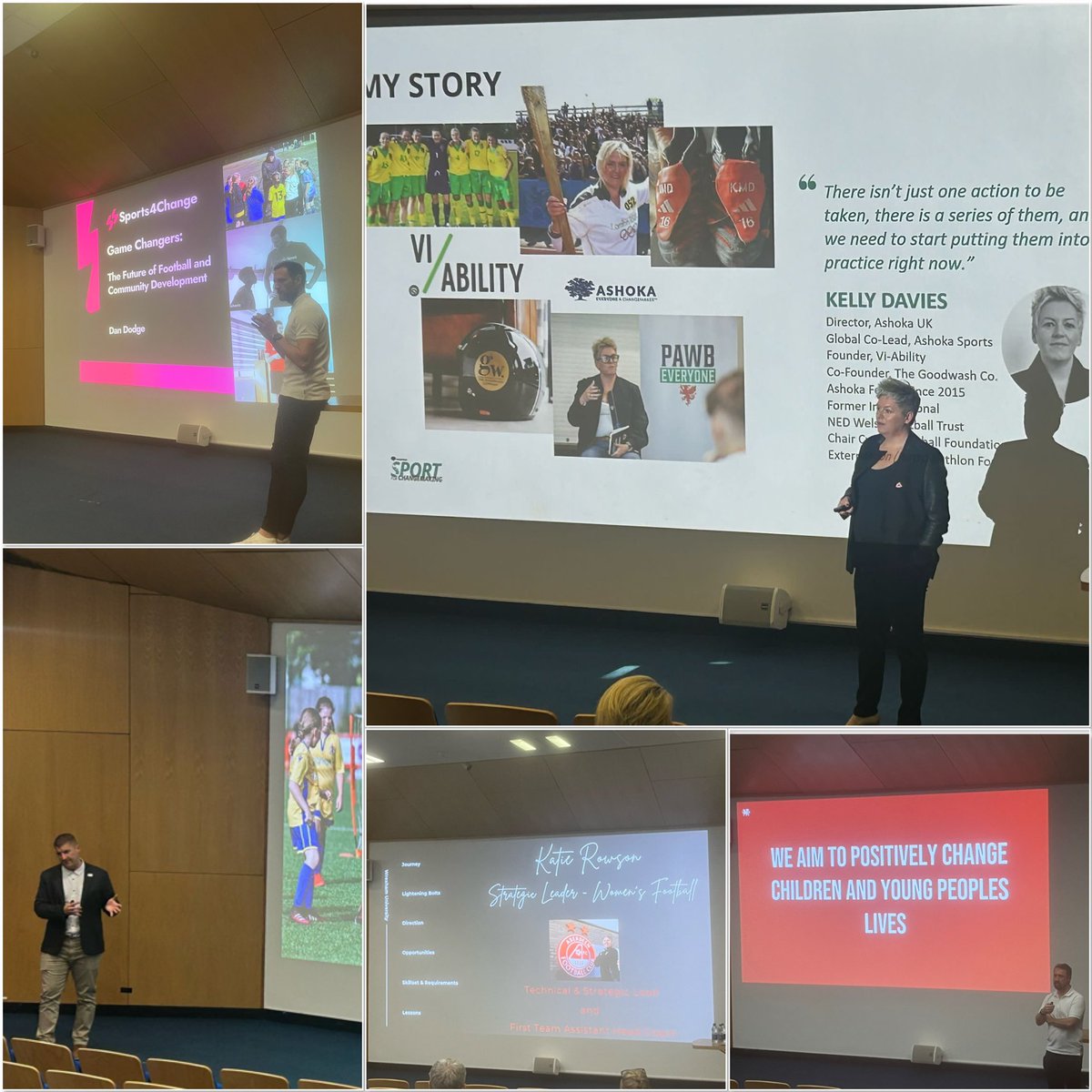 What a day at Gamechangers: The Future of Football &amp; Community Development event! Huge thanks to our inspiring speakers for sharing insights on how football transforms lives. The future of the game is in great hands! #FootballForChange #Gamechangers2025