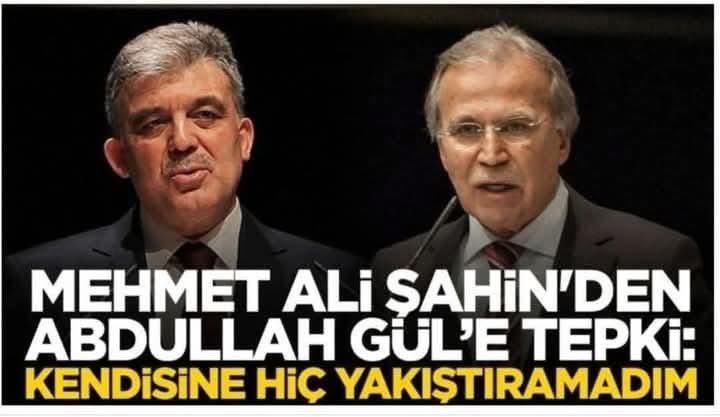 ‘UZUNCA BİR ZAMANDIR ROTASINI ŞAŞIRAN İNGİLİZ GÜLÜ /BAY ABDULLAH GÜL'E SAYIN MEHMET ALİ ŞAHİN'DEN YERİNDE BİR SİTEM!...

"ABDULLAH GÜL'E TEPKİ
Bizim kapattırılmayı göze alarak her türlü riski, tehdidi göze alarak Cumhurbaşkanı seçtirdikleri Abdullah Gül Bey 7 yıl görev yaptığını
