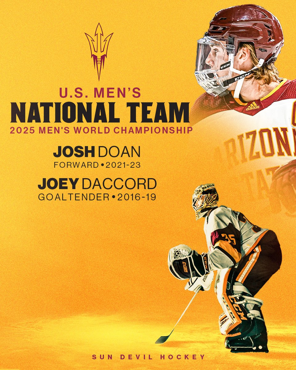 Still setting the standard 🔱

Congrats to our alum <a href="/JDac35/">Joey Daccord</a> and <a href="/JTDoaner19/">Josh Doan</a> on being named to Team USA 🇺🇸 #BeTheTradition