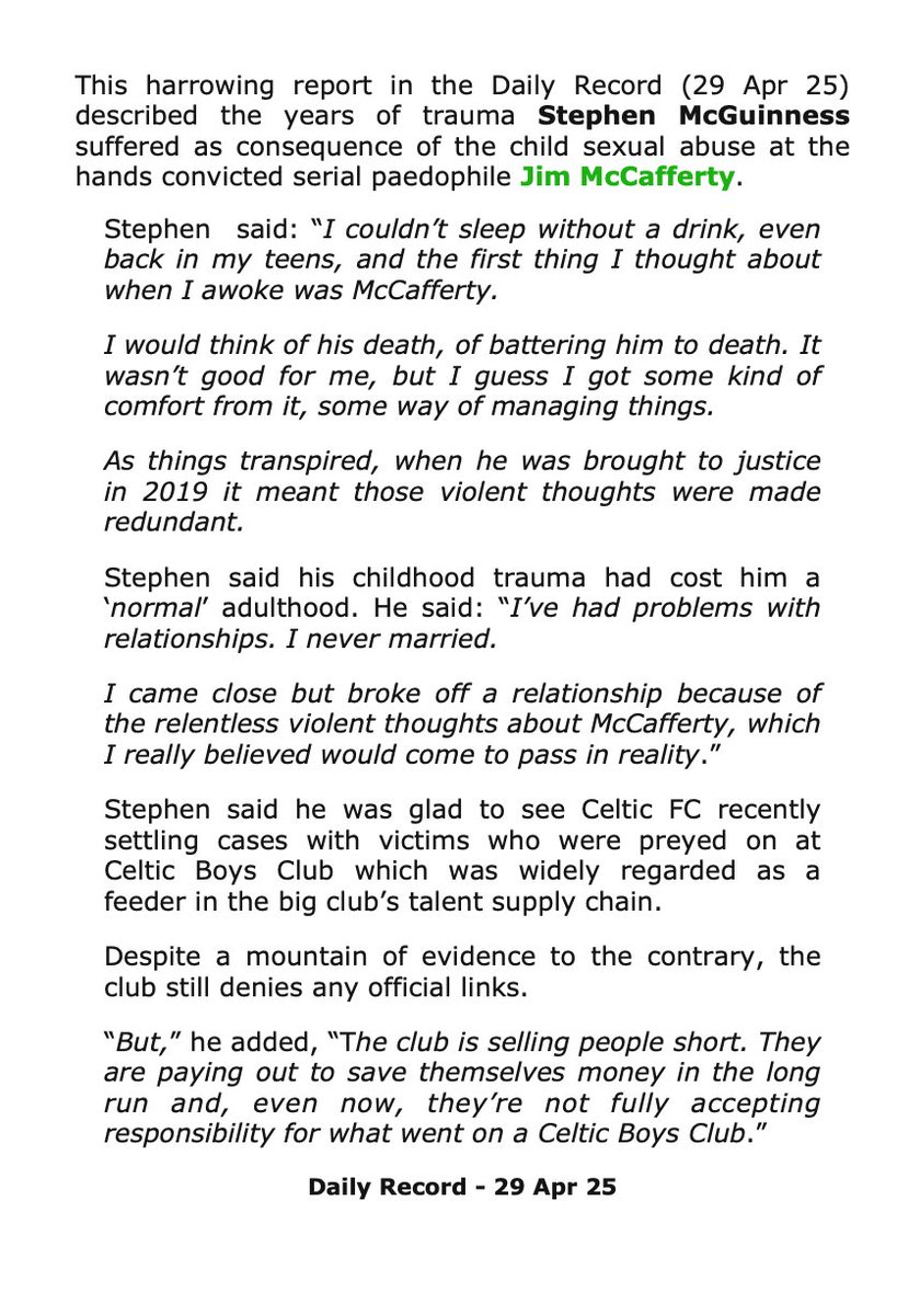 Spotlight_CFC66's tweet image. Sponsors of #CelticFC -    

#adidasfootball, #CadburyUK,   
#CocaCola, #Dafabet,   
#EASPORTS, #SkySport,   
#radioclyde, #WilliamHill,  
#MagnersUK, #POWERADE.      

This is the club you endorse.   

Does #CelticFC reflect your values?

Jim McCafferty
Celtic FC kit man
Celtic…