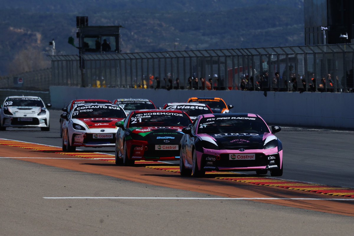 RACEWEEK! Excited to be racing again in the Toyota GR86 Cup Spain this weekend in Navarra! Let’s push for another good weekend👊