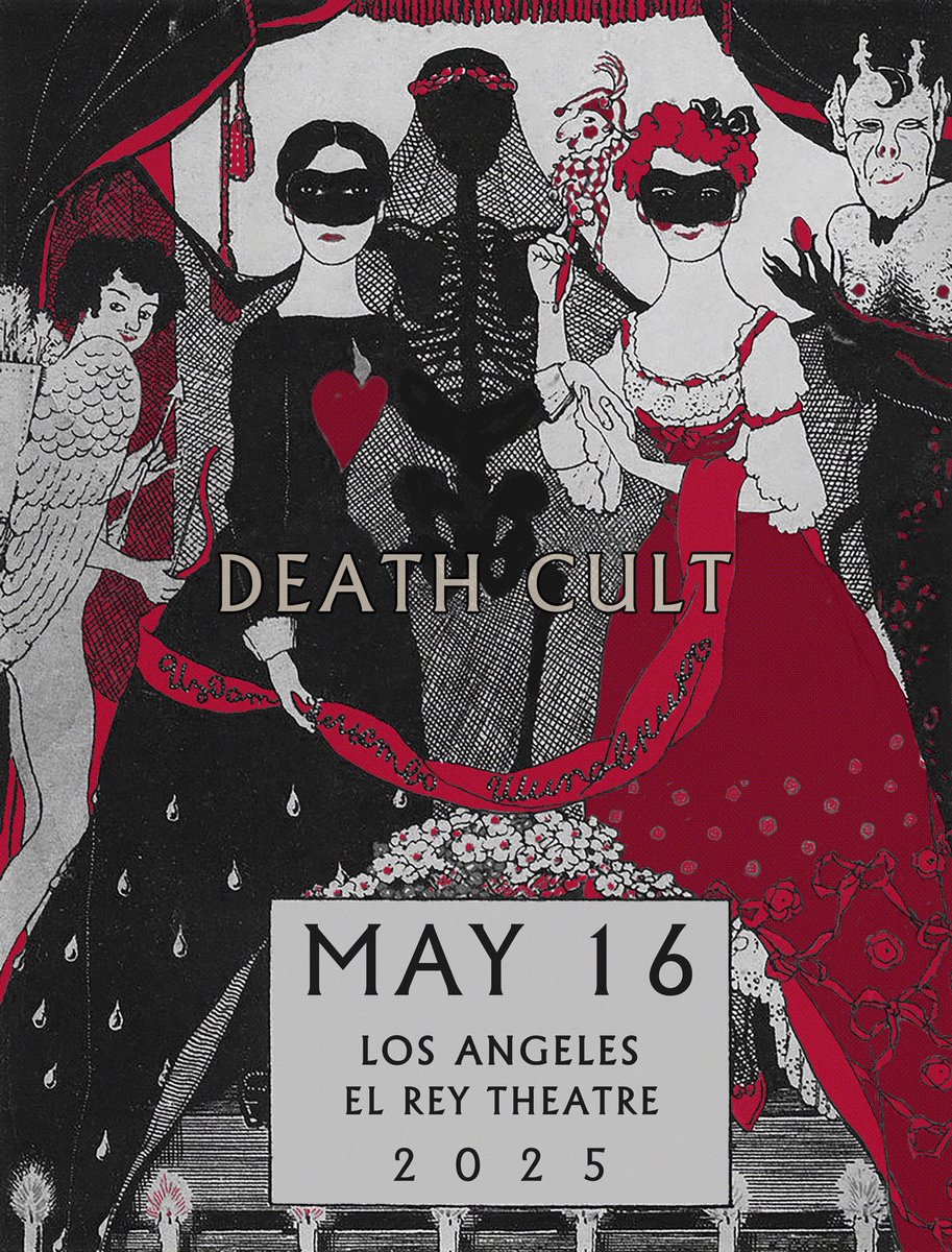 LOS ANGELES // EL REY THEATRE
MAY 16th

* CW Presale: Thursday, 5.1 @ 10am 
* General Onsale: Friday, 5.2 @ 10am 

TICKETS: thecult.us/official