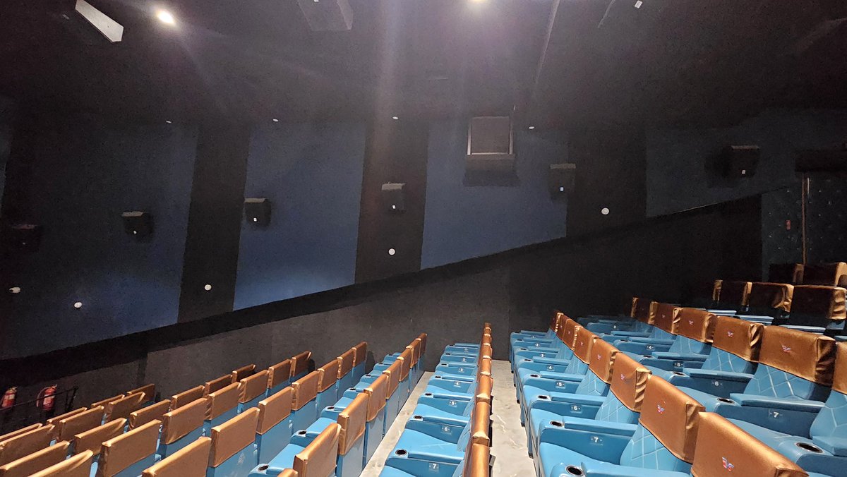 Dear Pudukkottai Audiences your kind attention please
ரசிகர்களின் கவனத்திற்கு உங்கள் புதுக்கோட்டை சாந்தி திரையரங்கின் SCREEN 2 SVS விஜய் சினிமாஸ் புத்தம் புதிய DOLBY ATMOS தொழில் நுட்பத்துடன் அதிநவீன இருக்கை வசதிகளுடன் மே 1 முதல் கோலாகல ஆரம்பம் #Retro திரைப்படம் திரையிடப்படுகிறது