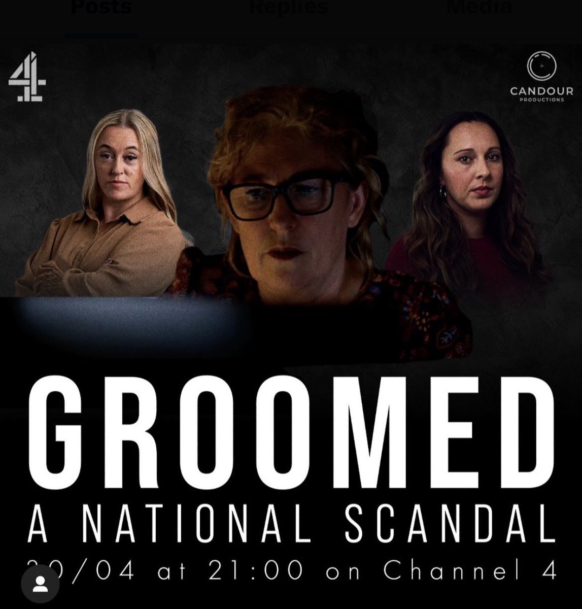 An incredible , devastating film from the brilliant <a href="/AnnaHallTV/">Anna Hall</a> . The testimony from survivors is brutal, the scandal - that it continues to happen across the country. <a href="/Channel4/">Channel 4</a> tonight 9pm. #grooming #cse