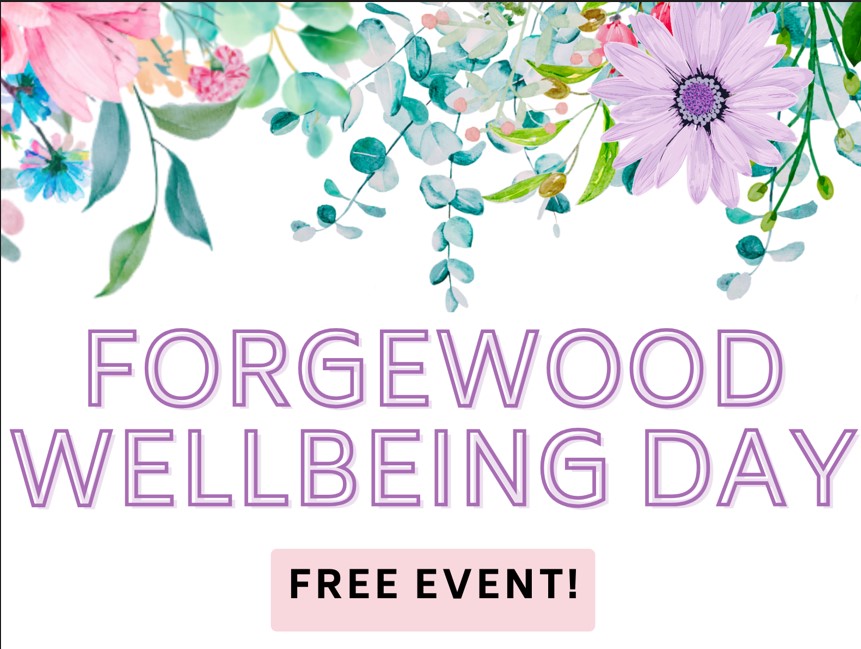 Please join us at Forgewood Community Centre on Thursday 8 May from 10am to 1pm for a Community Wellbeing Day. This is a FREE event, open to everyone. A great opportunity to have a cuppa, meet local services while enjoying free relaxation activities.