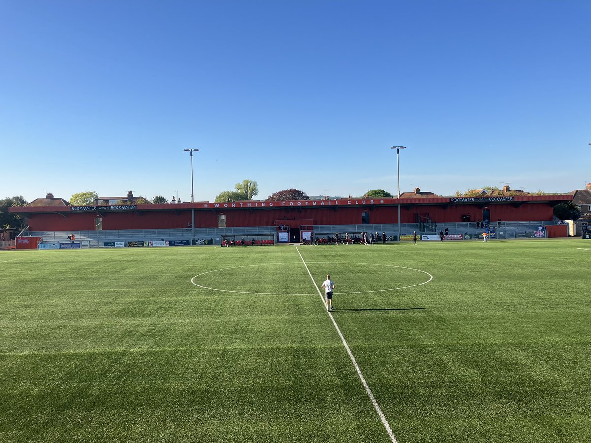 FOOTBALL Woodside Road awaits the National South play-off eliminator, where Maidstone meet hosts Worthing.

⚽️ Stones will need to win three away ties for promotion to the National League.

🎙️ Commentary with Matt Cole &amp; Bob Papworth.

⏰ 7.45pm

💻 bbc.co.uk/sport/topics/c…