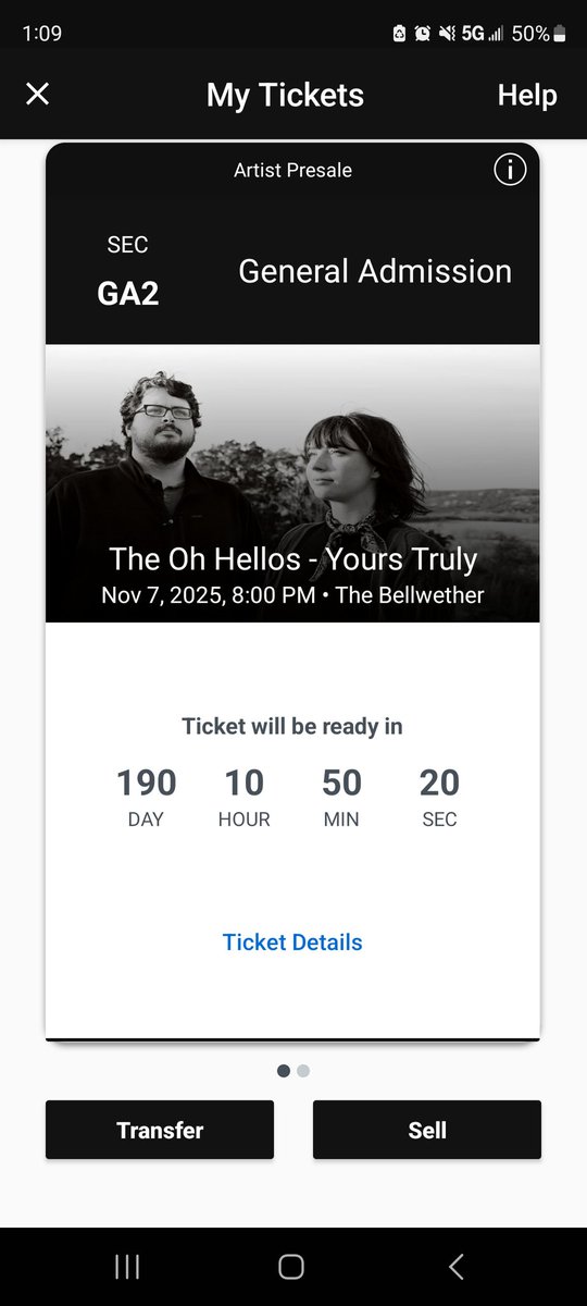 Neptunelogs's tweet image. A DREAM COME TRUE!!! I GET TO SEE @theohhellos LIVE IN CONCERT WITH MY GIRLFRIEND IN NOVEMBER