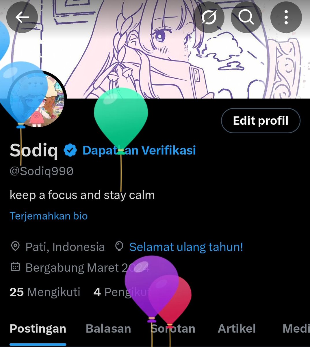 Sodiq990's tweet photo. Wihhh Balon banyak 👉👈🥳 https://t.co/sqxpxfNlMX