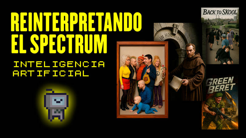 ¿Qué pasa si le pedimos a la Inteligencia Artificial 🤖 que reinterprete portadas y publicidades del ZX Spectrum 🌈 de forma realista?
¡No te pierdas nuestro nuevo vídeo!
👉 elmundodelspectrum.com/reinterpretand… #spectrum #zxspectrum #ia