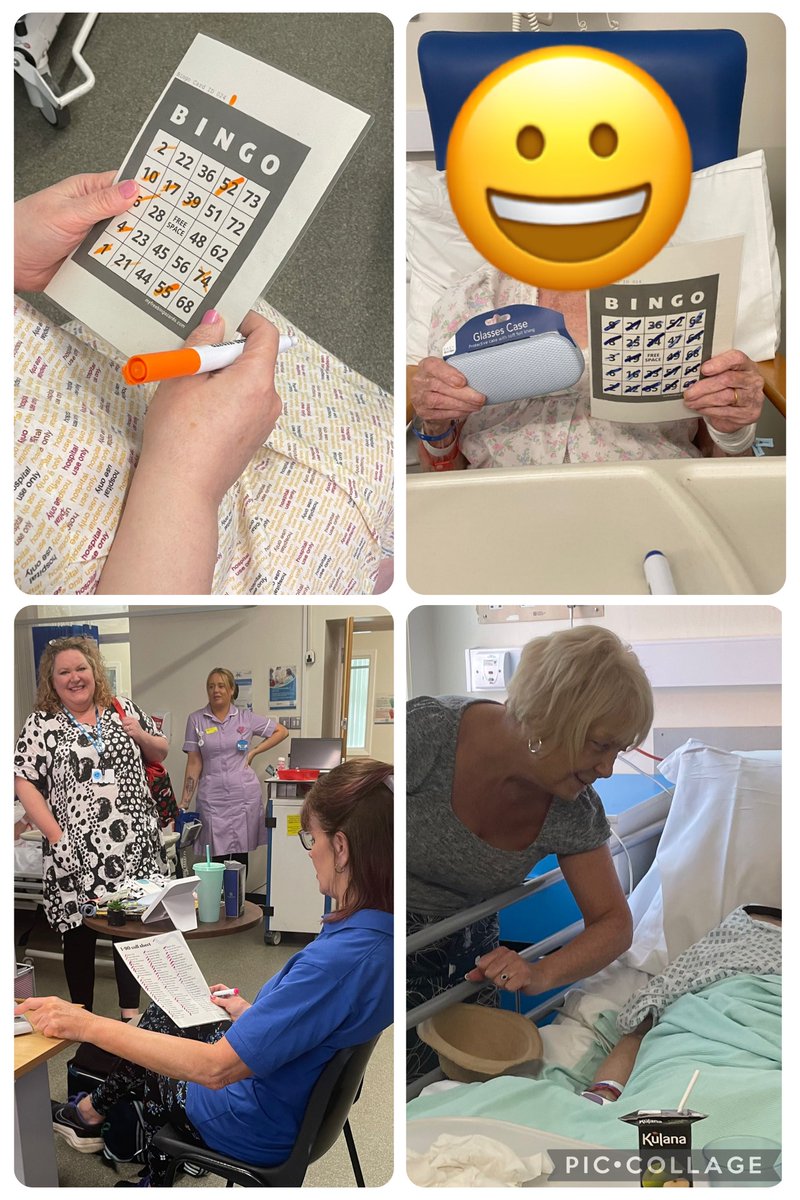 Siobhan Louise Stefanuto (@siobhanlouisem1) on Twitter photo Fairfield Hospital Volunteers helping to better patient experience on ward 18 today, part of our patient experience week activity’s, eyes down for a good old game of Bingo. Patients feed back they had a really fun enjoyable experience. Patient photo consent given
<a href="/NCA_Volunteers/">NCA Volunteers</a> Fairfield Hospital Volunteers helping to better patient experience on ward 18 today, part of our patient experience week activity’s, eyes down for a good old game of Bingo. Patients feed back they had a really fun enjoyable experience. Patient photo consent given
<a href="/NCA_Volunteers/">NCA Volunteers</a>